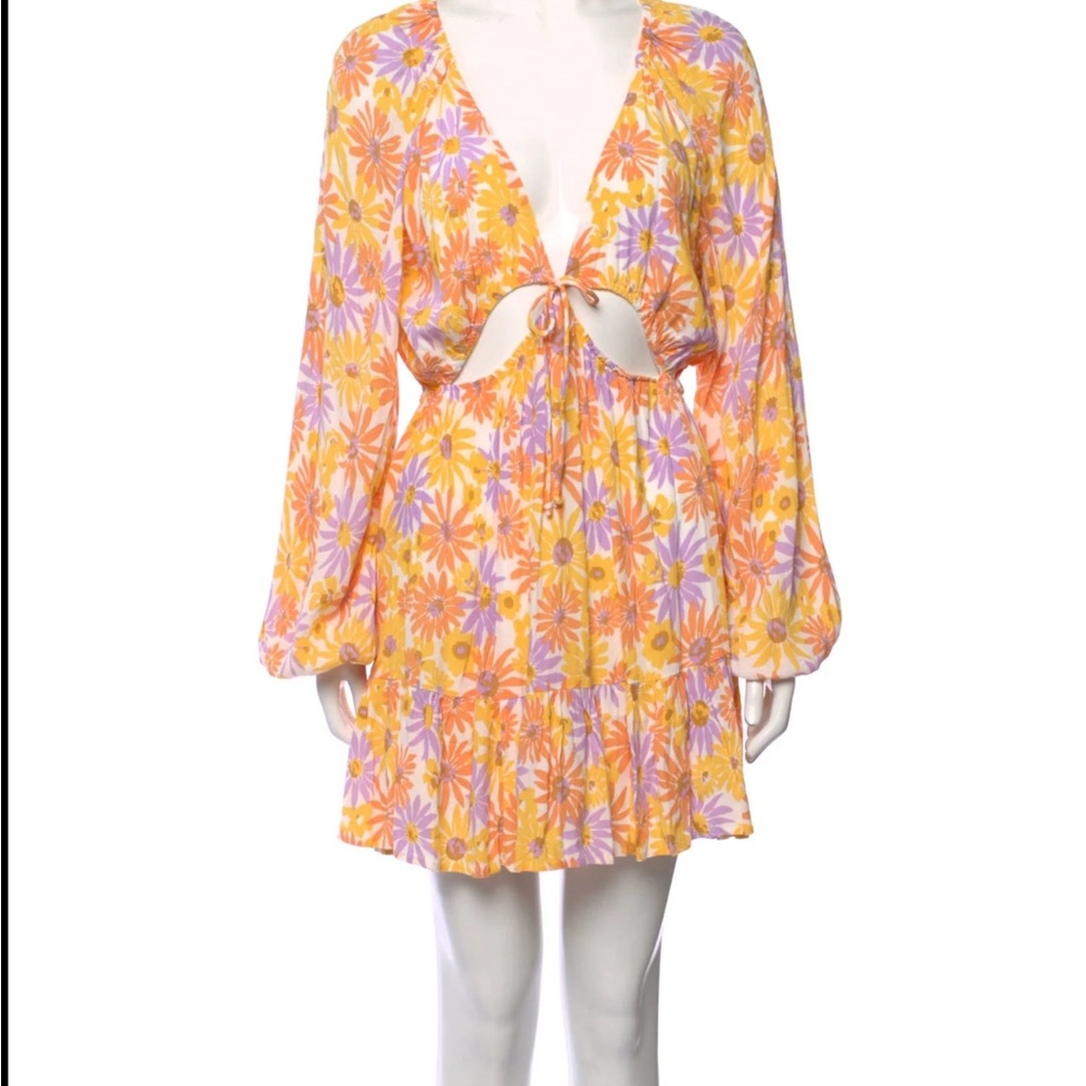 L Space, extra large, cut out mini dress